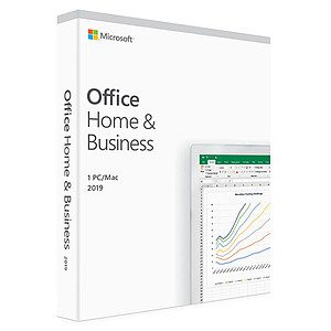 Microsoft Office Home & Business 2019 - Carte T5D-03188